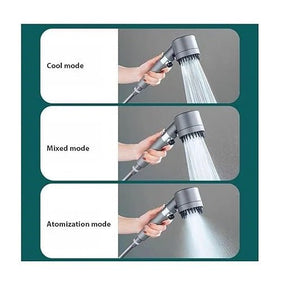 3 modes shower head