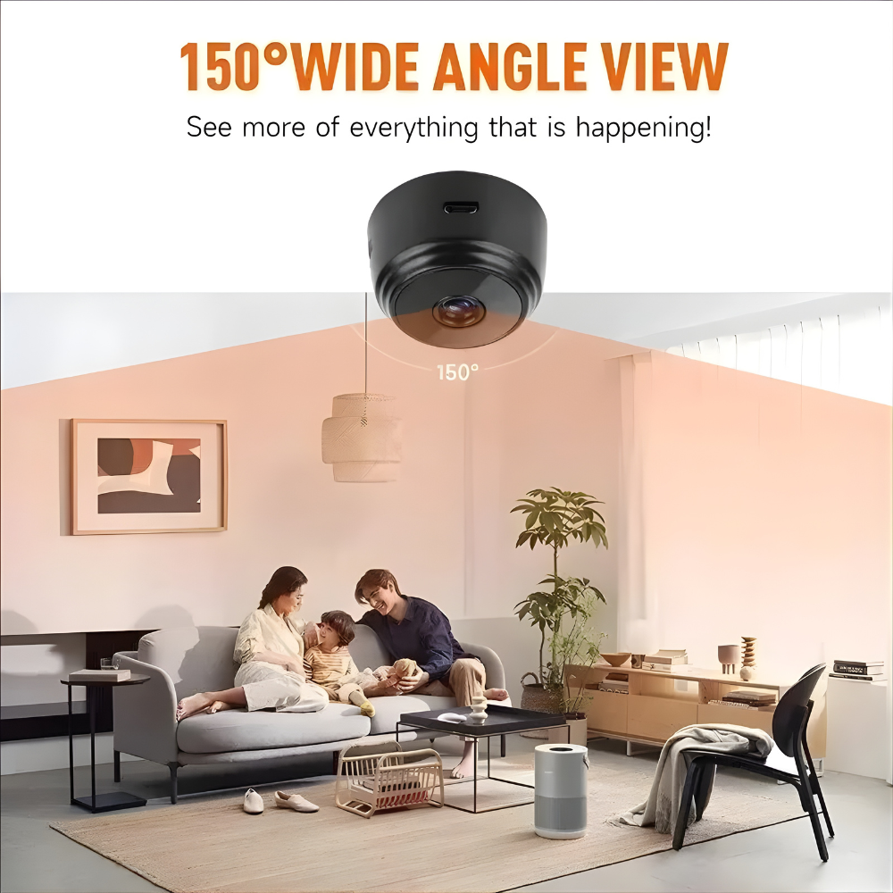 Mini Wireless Security Camera 1080p