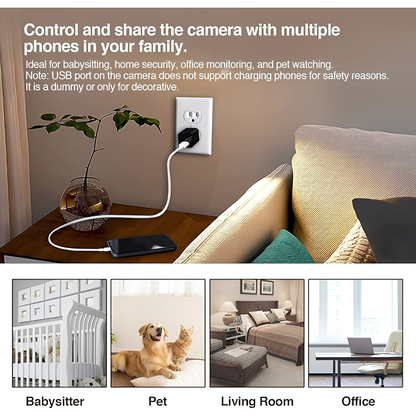 Hidden Wifi Camera Charger