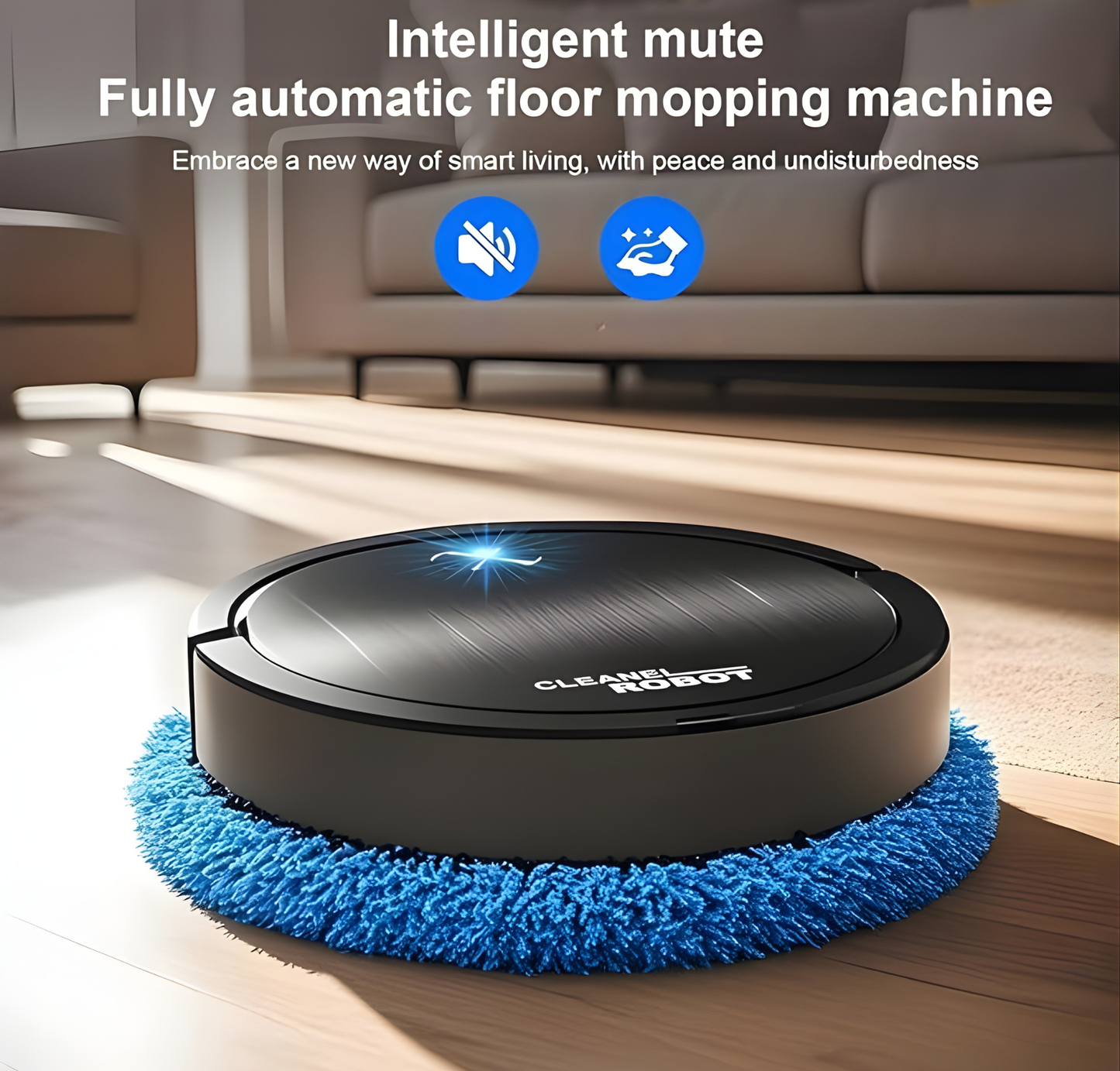 Smart AI Mopping & Sweeping Robot™