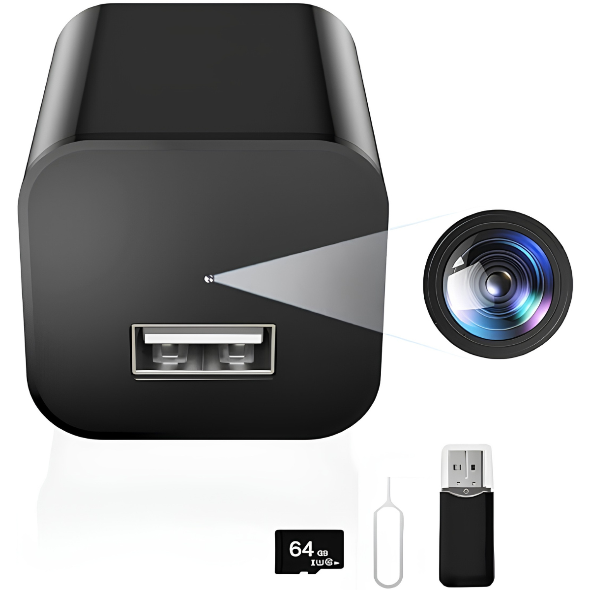 Hidden Wifi Camera Charger